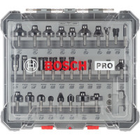 Змішаний набір фрез Bosch PRO 8 мм, 30 шт