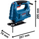 Лобзик Bosch GST 680 Professional