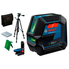 Лазерний нівелір Bosch GCL 2-50 G Professional, зі штативом BT 150, тримачем RM 10, чохлом, мішенню