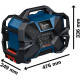 Радіоприймач Bosch GPB 18VH-6 SRC Professional