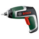 Акумуляторна електровикрутка Bosch IXO 7, 10 біт, кутовий та ексцентриковий адаптер, в кейсі