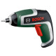 Акумуляторна електровикрутка Bosch IXO 7, 10 біт, викрутка з храповиком, в сумці