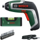 Акумуляторна електровикрутка Bosch IXO 7, 10 біт, міні-рівень