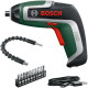 Акумуляторна електровикрутка Bosch IXO 7, 10 бит, гибкий удлинитель