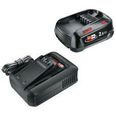 Акумулятор Bosch PBA 18 V 2.5 Ah і зарядний пристрій AL 18V-44