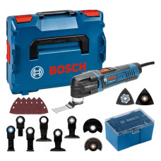 Багатофункціональний інструмент Bosch GOP 30-28 Professional з комплектом насадок, в L-BOXX 136