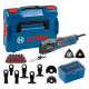 Багатофункціональний інструмент Bosch GOP 30-28 Professional з комплектом насадок, в L-BOXX 136