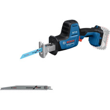 Акумуляторна шабельна пила Bosch GSA 18V-24 Professional без акб і з/п, з 2 полотнами в картоні