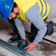 Лазерний нівелір Bosch GCL 2-50 G Professional, з тримачем RM 10, затискачем DK 10, чохлом, мішенню, в кейсі