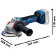 Акумуляторна кутова шліфувальна машина Bosch GWS 18V-11 Professional без акб і з/п, в L-BOXX 136