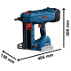 Акумуляторний цвяхозабивач Bosch GNB 18V-40 Professional, без акб та з/п, у кейсі XL-BOXX