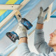 Акумуляторний ударний гайковерт Bosch GDR 18V-200 Professional з 2 акб GBA 18V 4.0 Ah і з/п GAL 18V-40, в кейсі