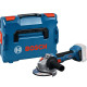 Акумуляторна кутова шліфувальна машина Bosch GWS 18V-8 Professional, без акб та з/п, в L-Boxx 136