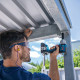 Акумуляторний ударний гайковерт Bosch GDS 18V-450 PC Professional з модулем Bluetooth, без акб і з/п, в L-BOXX 136