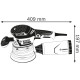 Ексцентрикова шліфмашина Bosch GEX 40-150 Professional в L-BOXX 238