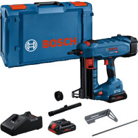 Акумуляторний цвяхозабивач Bosch GNB 18V-40 Professional з 2 акб ProCORE18V 4.0 Ah і з/п GAL 18V-40, в XL-BOXX
