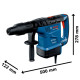 Перфоратор Bosch GBH 6-42 C Professional у валізі