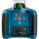 Ротаційний лазерний нівелір Bosch GRL 300 HVG Professional, у валізі з приймачем LR1, пультом RC1, тримачем WM 4, з/п, окулярами, мішенню