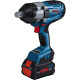 Акумуляторний ударний гайковерт Bosch GDS 18V-1050 H Professional, 2 акб ProCore 8 Ah і з/п GAL 1880 CV, в L-Boxx 136