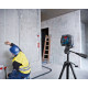 Лазерний нівелір Bosch GLL 2-15 G Professional з мішенню, штативом BT 150, універсальним кріпленням LB 10 і чохлом