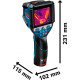 Тепловізор Bosch GTC 600 C Professional, в L-Boxx 136 з акб GBA 12V 2.0Ah і з/п GAL 12V-40