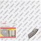 Алмазний диск відрізний Bosch Professional for Universal Turbo 230x2.5x22.23 мм, 10 шт