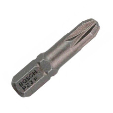 Біта Pozidriv Bosch 1/4" PZ3 ECO, 25 мм 100 шт