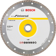 Алмазний диск відрізний Bosch ECO for Universal Turbo 230x3x22.23 мм, 10 шт