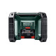 Акумуляторний радіоприймач для будівельного майданчика Metabo R 12-18 DAB+ BT (600778850)