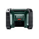 Акумуляторний радіоприймач для будівельного майданчика Metabo R 12-18 DAB+ BT (600778850)