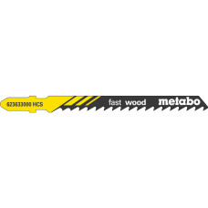 100 пилкових полотен для лобзиків «fast wood», 74/ 4,0 мм (623712000)