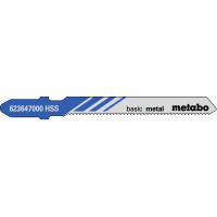 5 пилкових полотен для лобзиків «basic metal», 51/ 1,2 мм (623647000)