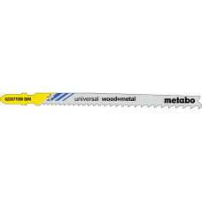 25 пилкових полотен для лобзиків «universal wood + metal», 106 мм/progr. (623621000)