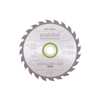 Пилкове полотно «cordless cut wood - professional», 160x20 (16), Z24 WZ 22° (628030000)