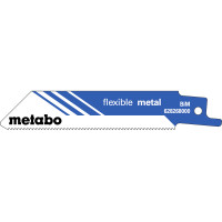 5 пилкових полотен для шабельних пилок «flexible metal», 100 x 0,9 мм (628268000)