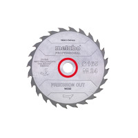 Пилкове полотно «precision cut wood - professional», 165x20 Z24 WZ 20° (628290000)