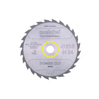 Пилкове полотно «power cut wood — professional», 235x30, Z24 WZ 20° (628493000)