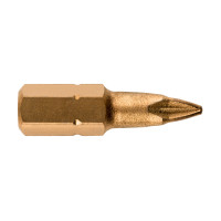 3 інструментальні насадки Pozidriv PZ 2/ 25 мм, алмазне напилення (628504000)