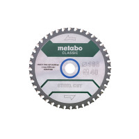 Пилкове полотно «steel cut/sandwich panel — classic», 165x20 Z40 FZ/FA 4° /B (628651000)