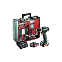 Акумуляторний дриль-шуруповерт Metabo PowerMaxx BS 12 Set (601036870)