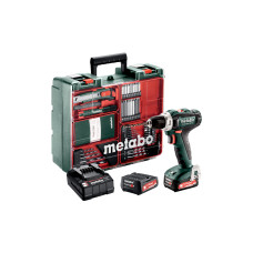 Акумуляторний дриль-шуруповерт Metabo PowerMaxx BS 12 Set (601036870)