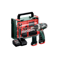 Акумуляторний дриль-шуруповерт Metabo PowerMaxx BS Basic Set (600080710)