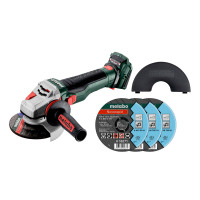 Акумуляторна кутова шліфувальна машина Metabo Set WB 18 LTX BL 15-125 Quick (691226000)