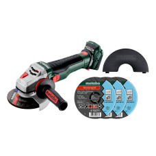 Акумуляторна кутова шліфувальна машина Metabo Set WB 18 LTX BL 15-125 Quick (691226000)