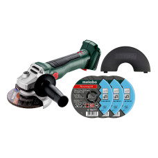 Акумуляторна кутова шліфувальна машина Metabo W 18 L BL 9-125 Set (691224000)