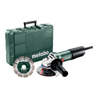 Кутова шліфувальна машина Metabo W 850-125 Set (603608510)