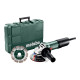 Кутова шліфувальна машина Metabo W 850-125 Set (603608510)