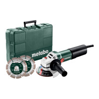 Кутова шліфувальна машина Metabo WEQ 1400-125 Set (600347510)