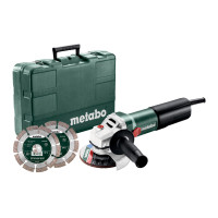 Кутова шліфувальна машина Metabo WQ 1100-125 Set (610035510)