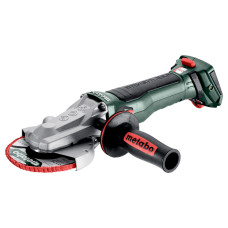 Акумуляторна кутова шліфувальна машина з плоским корпусом редуктора Metabo WVBF 18 LT BL 11-125 Quick (601307840)